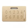Tabla de escritura numérica Montessori - Mazafran