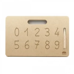 Tabla de escritura numérica Montessori - Mazafran