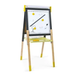 Tablero ajustable gris y amarillo - Janod