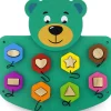 Tablero de actividades grande Oso de peluche - Sapin Malin