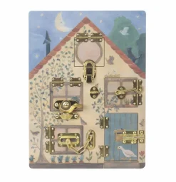 Tablero de habilidades motrices con cerraduras - Egmont Toys