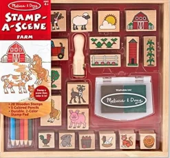 Tampones para sellos - La Ferme - Melissa & Doug
