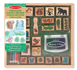 Tampones para sellos de la Selva Tropical - Melissa & Doug