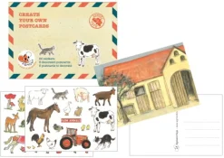 Tarjetas postales con pegatinas - Egmont Toys