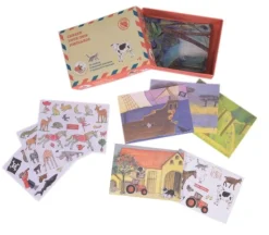 Tarjetas postales con pegatinas - Egmont Toys