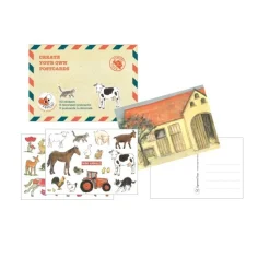Tarjetas postales con pegatinas - Egmont Toys