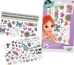 75 Tatuajes lavables Paillettes - Buki France