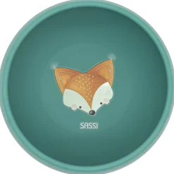 Tazón de silicona Crunchy el zorro - Sassi Junior