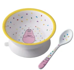 Tazón de succión con cuchara Barbapapá - Petit Jour