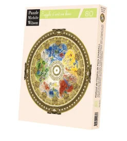Techo de la Ópera de París de Chagall - Puzzle Michèle Wilson