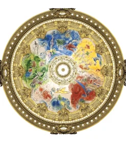Techo de la Ópera de París de Chagall - Puzzle Michèle Wilson