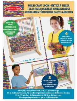 Telar de madera - Melissa & Doug