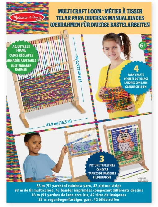 Telar de madera - Melissa & Doug
