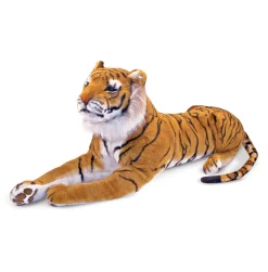 Tigre de peluche gigante de 1 metro - Melissa & Doug