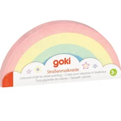 Tiza arcoíris para dibujar al aire libre - Goki