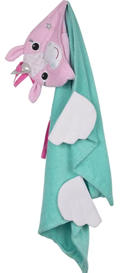 Toalla de baño para niños - Allie la licorne - Zoocchini