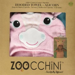 Toalla de baño para niños - Allie la licorne - Zoocchini
