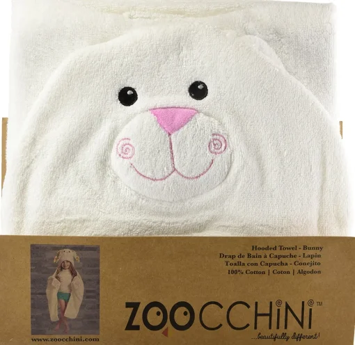 Toalla de baño para niños - lapin bella - Zoocchini