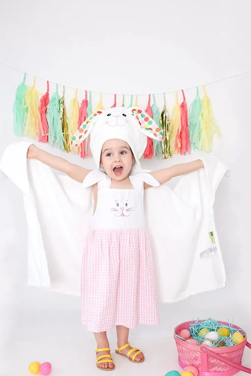 Toalla de baño para niños - lapin bella - Zoocchini