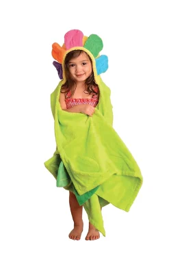 Toalla de baño para niños Fleur - Zoocchini