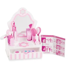 Tocador de madera con accesorios - Melissa & Doug