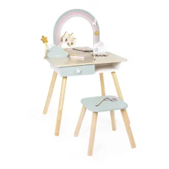Tocador de madera y accesorios Unicornio - Janod