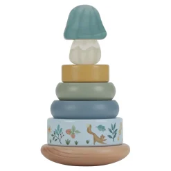 Torre apilable de madera Forest Friends - Little Dutch