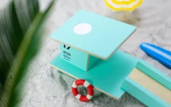 Torre de playa Teal Santa Mónica - Candylab Toys