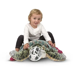 Tortuga de peluche gigante 60 cm - Melissa & Doug