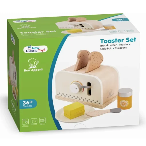 Tostadora de juguete de madera - New Classic Toys