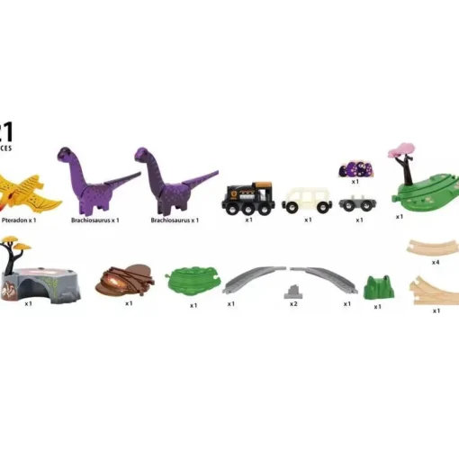 Tour de aventura con dinosaurios - Brio