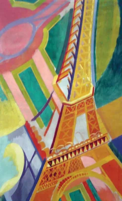 Tour Eiffel de Delaunay - Puzzle Michèle Wilson