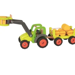 Tractor con remolque de heno - Goki