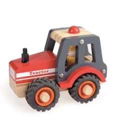 Tractor de madera roja - Egmont Toys