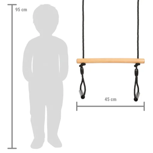 Trapecio con anillas de gimnasia - Small foot company