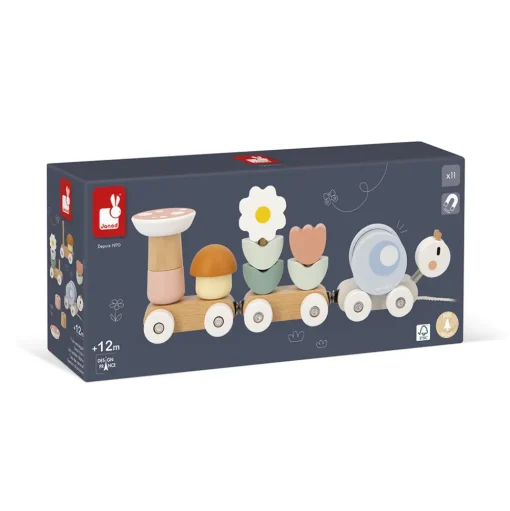 Tren caracol de arrastre Sweet Cocoon - Janod