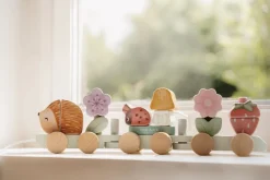 Tren de madera erizo Fairy Garden - Little Dutch