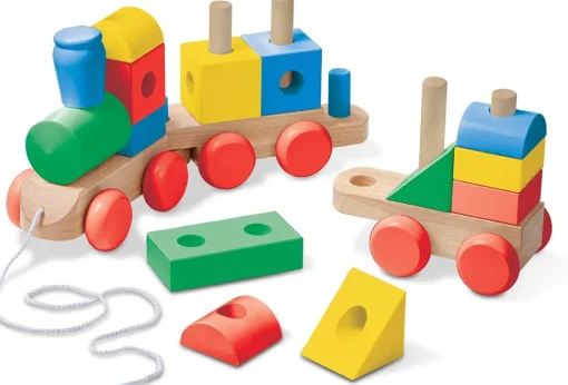 Tren de madera gigante - Melissa & Doug