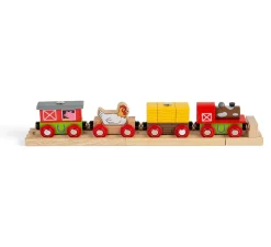 Tren de madera Granja - Bigjigs Toys