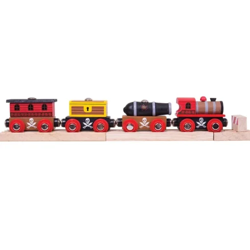Tren de madera Pirata - Bigjigs Toys