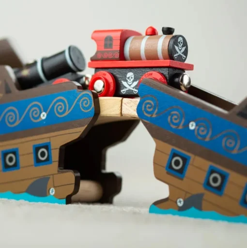 Tren de madera Pirata - Bigjigs Toys