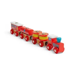 Tren de rescate de incendios - Bigjigs Toys