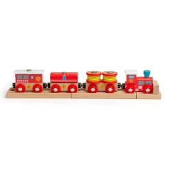 Tren de rescate de incendios - Bigjigs Toys
