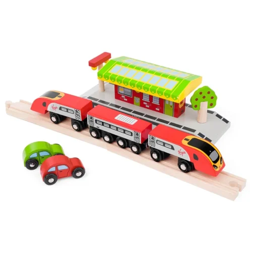 Tren Virgin Pendolino - Bigjigs Toys