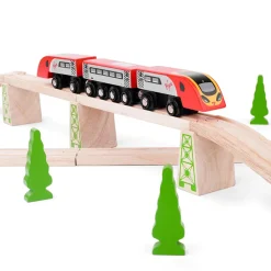Tren Virgin Pendolino - Bigjigs Toys
