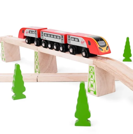 Tren Virgin Pendolino - Bigjigs Toys