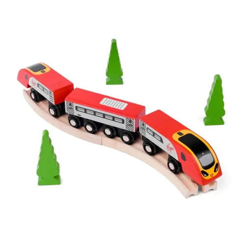 Tren Virgin Pendolino - Bigjigs Toys