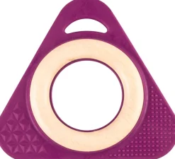 Tri0+ Triángulo sonajero morado - Little Big Things