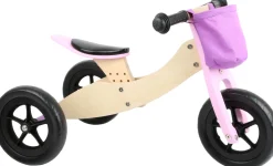 Triciclo 2 en 1 Draisienne Maxi Rosa - Small foot company