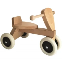 Triciclo de madera natural - Egmont Toys